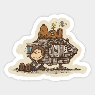 The Lazy Smugglers Sticker